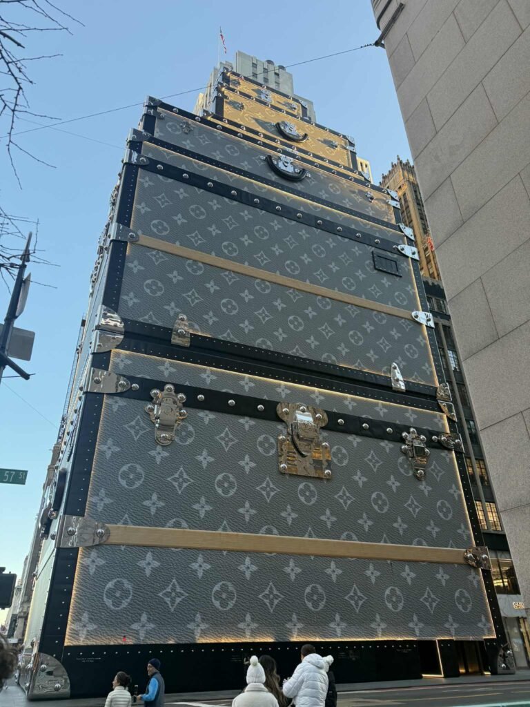 Louis Voitton Christmas Display