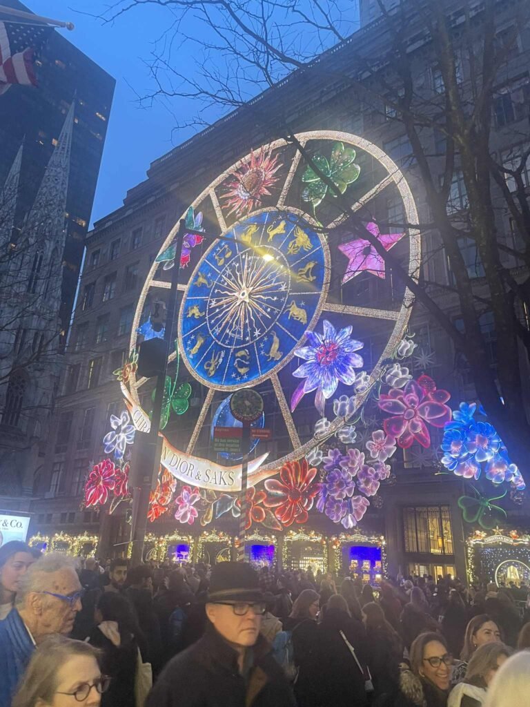 Saks Fifth Avenue Hoilday Light Display