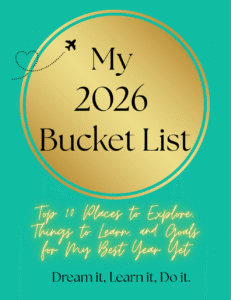 2026 Bucket List Planner/Journal
