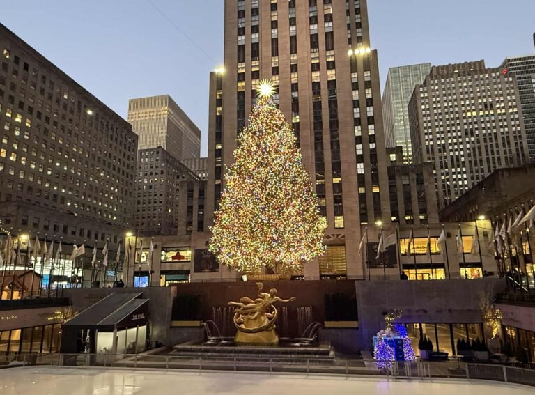 Rockefeller Christmas Tree in New York City