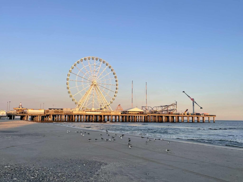 Atlantic City Boardwalk Steel Pier